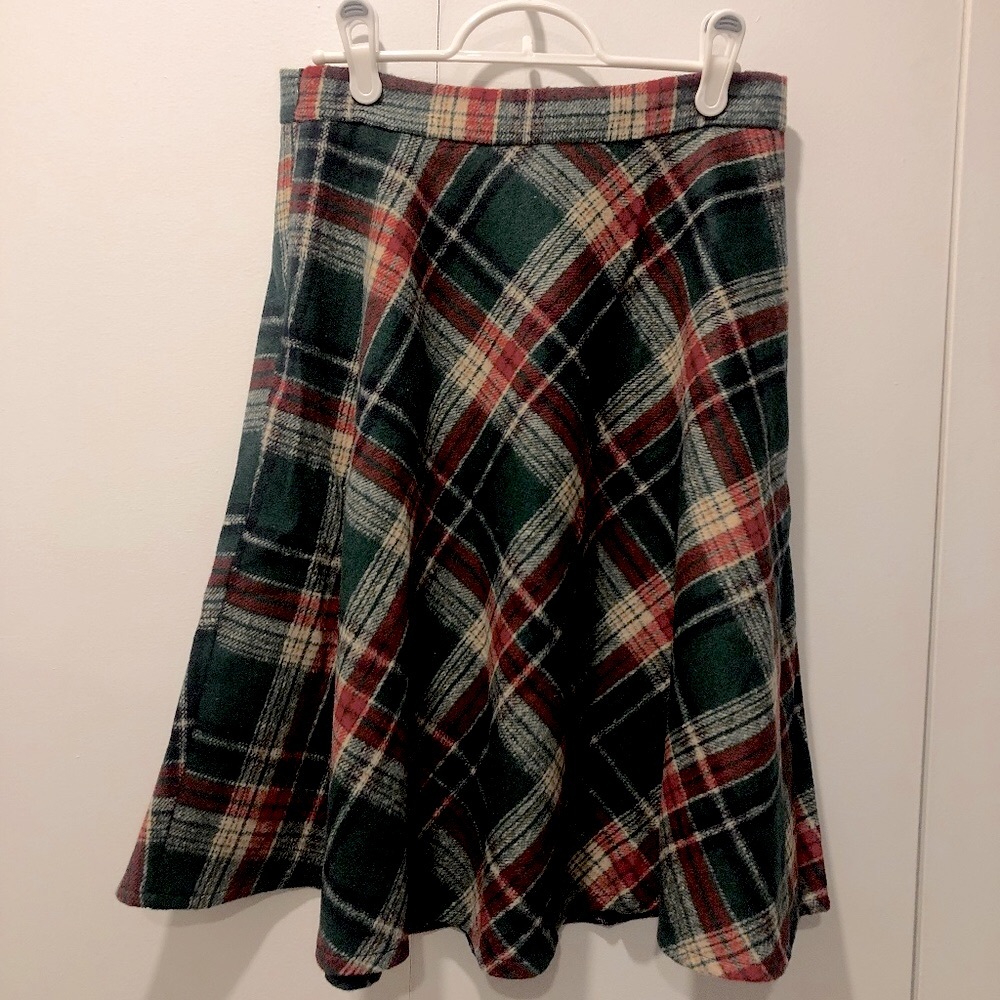 NWT A-line winter skirt